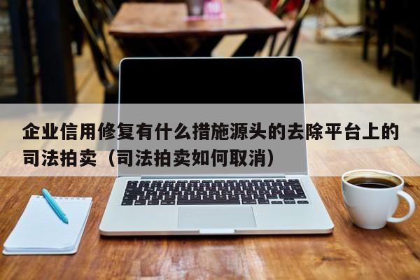 企业信用修复有什么措施源头的去除平台上的司法拍卖（司法拍卖如何取消）