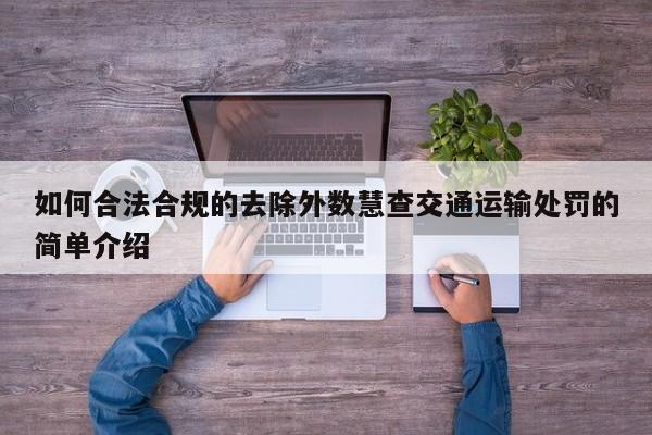 如何合法合规的去除外数慧查交通运输处罚的简单介绍