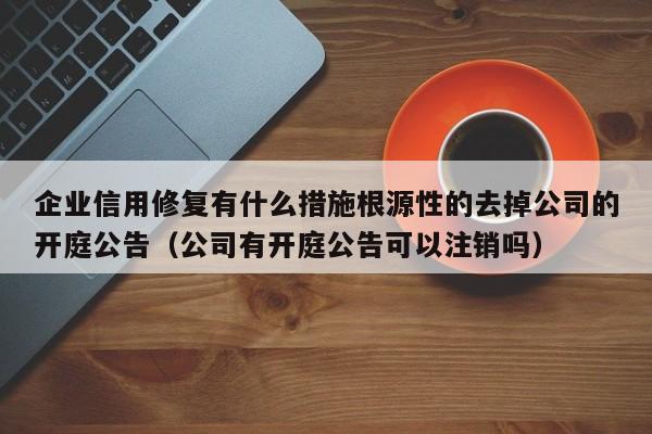 企业信用修复有什么措施根源性的去掉公司的开庭公告（公司有开庭公告可以注销吗）
