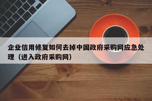 企业信用修复如何去掉中国政府采购网应急处理（进入政府采购网）