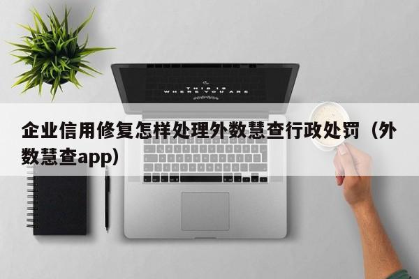 企业信用修复怎样处理外数慧查行政处罚（外数慧查app）