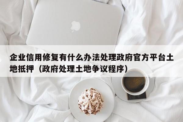 企业信用修复有什么办法处理政府官方平台土地抵押（政府处理土地争议程序）