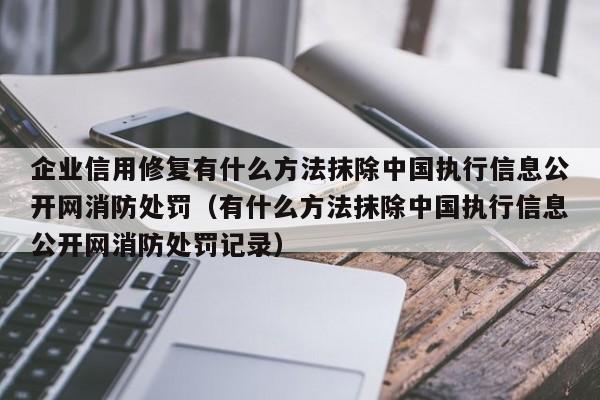 企业信用修复有什么方法抹除中国执行信息公开网消防处罚（有什么方法抹除中国执行信息公开网消防处罚记录）