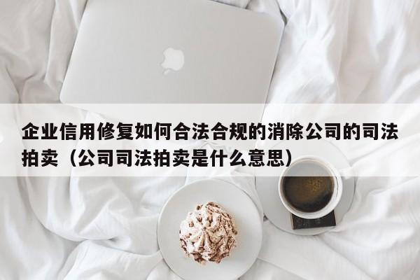 企业信用修复如何合法合规的消除公司的司法拍卖（公司司法拍卖是什么意思）