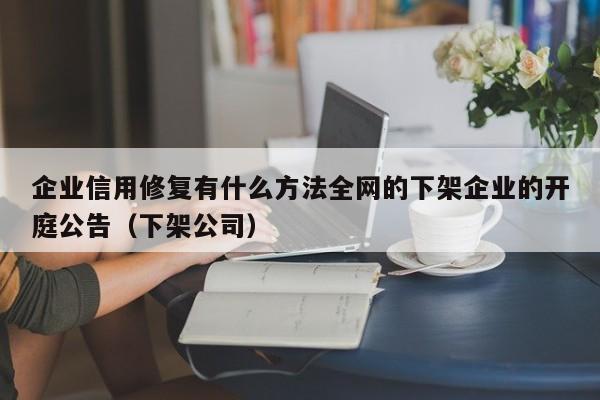 企业信用修复有什么方法全网的下架企业的开庭公告（下架公司）