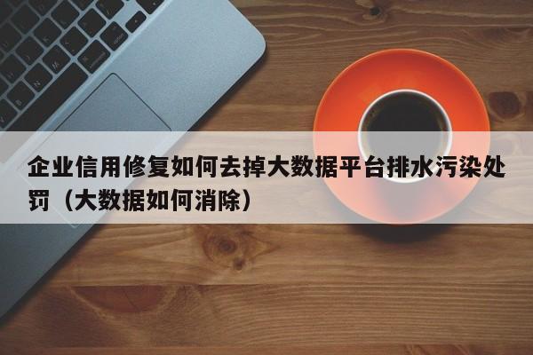 企业信用修复如何去掉大数据平台排水污染处罚（大数据如何消除）