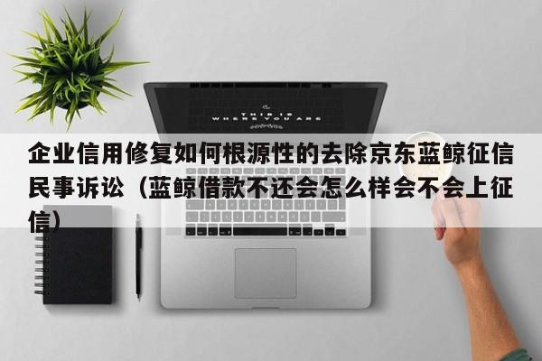 企业信用修复如何根源性的去除京东蓝鲸征信民事诉讼（蓝鲸借款不还会怎么样会不会上征信）