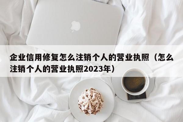 企业信用修复怎么注销个人的营业执照（怎么注销个人的营业执照2023年）