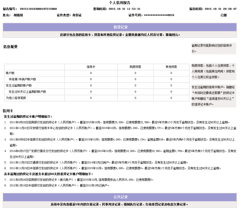 企业信用修复我的征信是否正常(个人征信显示正常有什么影响)